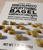 Trader Joe's Mini (Almost) Everything Bagel Sandwich Crackers