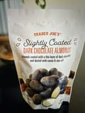 Trader Joe's Slightly Coated Dark Chocolate Almonds