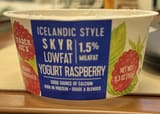 Trader Joe's Icelandic Style Skyr Lowfat Yogurt Raspberry