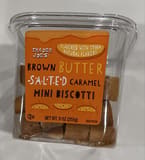Trader Joe's Brown butter salted caramel mini biscotti