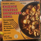 Trader Joe's Chicken Sausage Breakfast Bowl