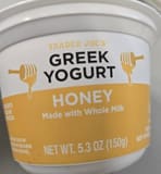 Trader Joe's Greek Yogurt Honey