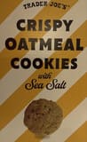 Trader Joe's Crispy Oatmeal Cookies with Sea Salt