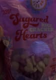 Trader Joe's Sugared rice cracker hearts
