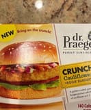 Dr. Praeger's Cauliflower Crunch Burger