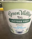 Green valley organics, grade a low fat yogurt, plain