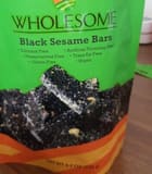 Wholesome Black sesame bars