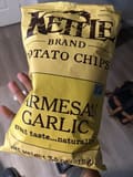 Kettle Brand Potato Chips Parmesan Garlic