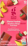 Good & Gather Strawberry mango flavor fusion fruit strips