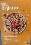 Good & Gather Organic honey nut hoops
