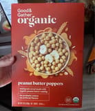 Good & Gather organic Peanut Butter Poppers