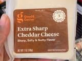 Good & Gather Extra sharp cheddar cheese