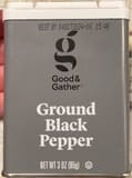 Ground Black Pepper