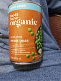 Good & Gather Good and gather organic no salt added Sweet peas