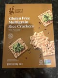 Good & Gather Gluten Free Multigrain Rice Crackers