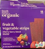 Good & Gather Fruit & vegetable strips