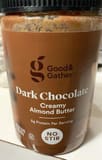Good & Gather Dark Chocolate Creamy Almond Butter