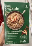 Good & Gather Apple Cinnamon Instant Oatmeal