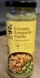 Good & Gather Creamy Lemon and Garlic Cooking Sauce