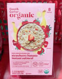 Good & Gather Strawberry banana oatmeal