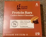 Good & Gather Protein Bar Cashew Butter Chocolate