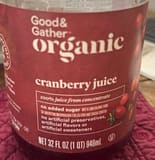 Good And Gather Organic cranberry juice