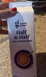 Good And Gather Half and half milk