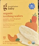 Good & Gather baby Organic Teething Wafers