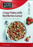 Market Pantry Crispy Flakes with Red Berries Cereal