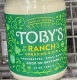 Toby's Ranch Dressing & Dip