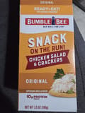 Bumble Bee Snack on the Run! Chicken Salad & Crackers