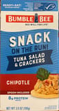 Bumble Bee Chipotle Tuna Salad & Crackers
