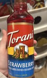 Torani Strawberry Naturally Flavored Syrup