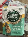Ancient Harvest Washed & Rinsed Organic Quinoa: Harmony Quinoa Gluten Free