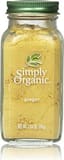 Simply Organic Ginger root ground certified organic