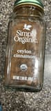 Simply Organic Ceylon Cinnamon