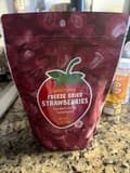 Trader Joe's Freeze Dried Strawberries unsweetened & unsulfured