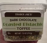 Trader Joe's Dark Chocolate Roasted Pistachio Toffee