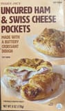 Trader Joe's Uncured Ham & Swiss Cheese Pockets