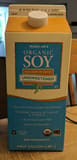 Trader Joe's Organic soy unsweetened
