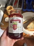 Trader Joe's Raspberry Preserves made with Fresh Raspberries