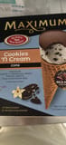 Klein's Cookies 'n Cream cone