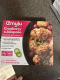 Amylu Cranberry & Jalapeño Chicken Meatballs