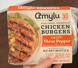 Amylu Chicken Burgers Three Pepper