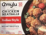 Amylu Chicken Meatballs Italian-Style
