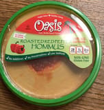 Roasted red pepper hommus