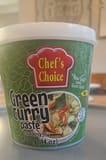 Chef's Choice Foods Manufacturer Co. Ltd. Chef's Choice, Green Curry Paste, Mild