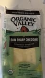 Organic Valley Raw sharp cheddar