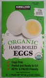 Kirkland Signature Organic Hard-Boiled Eggs
