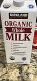 Kirkland Signature Organic Whole Milk